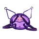 thumbnail image 1 of Mochila Mini Transparente Morada Kuromi Cabeza para Adultos en PVC de 12", 1 of 7
