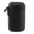 thumbnail image 2 of Slinger Soft Lens Case Medium, 6.5" High x 86mm Diameter, Black, 2 of 10
