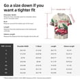 thumbnail image 7 of Xecao offers the Merry Christmas 1 for Men's Casual Short-sleeved Shirt, a button-up collared shirt with a pocket, perfect for beach vacations and yacht travel in the XX-Large size., 7 of 7