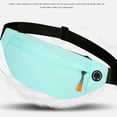 thumbnail image 3 of Minnieouse Riñonera clásica con gran apertura para teléfonos y billetera, bolso de cintura elegante y con manos libres para hombres y mujeres Bolsas de mensajero y de hombro Azul, 3 of 6