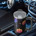 thumbnail image 5 of 30 oz Halloween Witch Skull Tumbler Insulated Stainless Tumbler, Spooky Ghost Coffee Cup Water Bottle, Holiday Gift Mug, 5 of 5