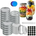 thumbnail image 5 of Pearz Regular Mouth Canning Lids and Rings, 100 Piece, 5 of 10
