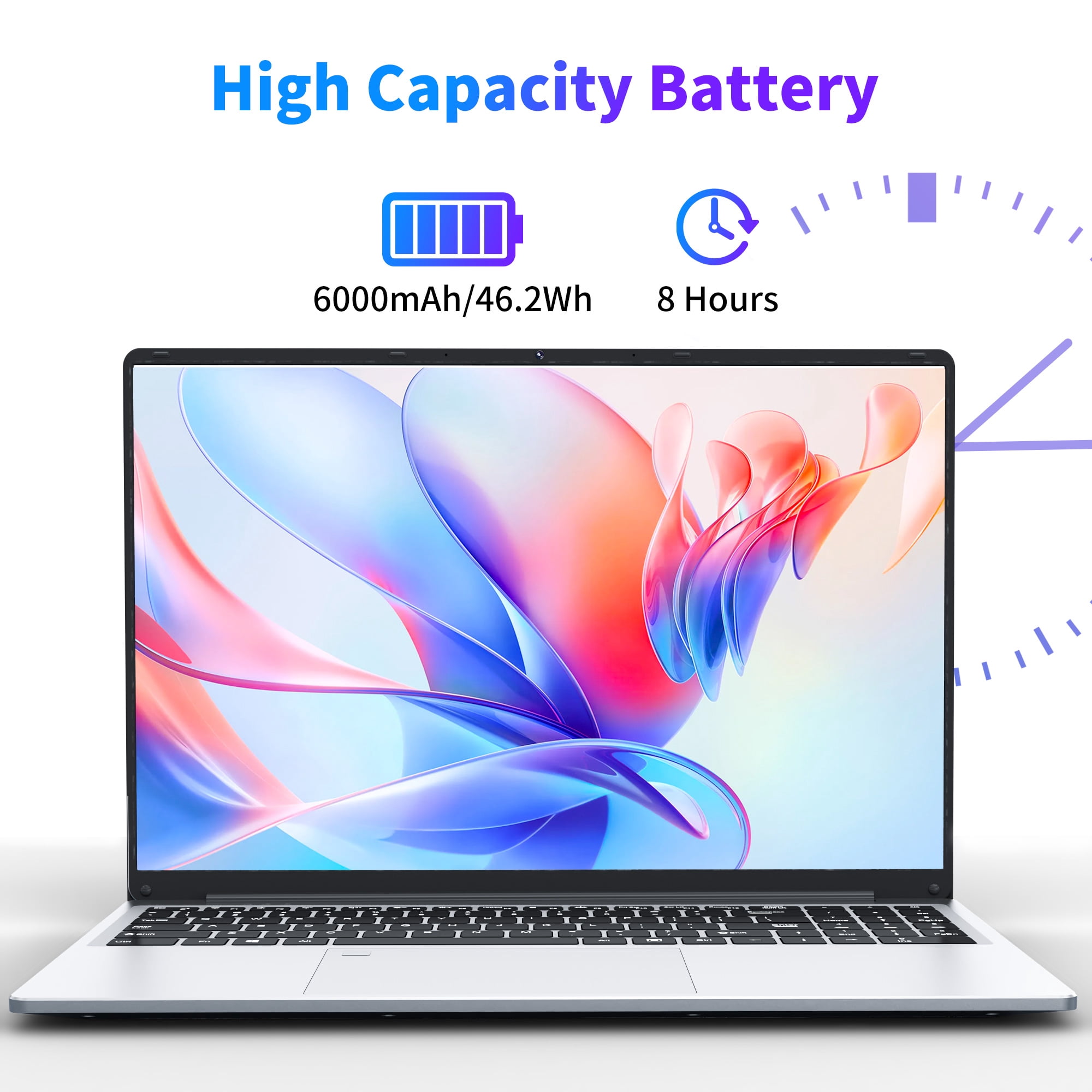 Chheart 16 Inch Gaming Laptop, Laptop Computer 2025 Windows 11 Pro, 16GB RAM 1TB SSD, Intel 12th Gen N100 Processor(up to 3.4GHz), Backlit Keyboard, Fingerprint Unlock, FHD 1920 * 1200
