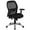 Black Mesh, variant on Emma + Oliver Mid-Back Black Mesh Executive Office Chair with Knee Tilt and Adjustable Lumbar & Arms