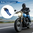 thumbnail image 2 of Palancas de freno y embrague cortas Unique Bargains para YAMAHA YZF-R25 2014-2015, palanca de freno ajustable en 6 posiciones, aleación de aluminio azul, 1 par, 2 of 7