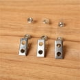 thumbnail image 5 of 200 Pcs Premium Metal Badge Clips with Clear PVC Straps for ID Cards, Badge Holders, Name Tags, Work Badges, 1.0 Inches, 5 of 7