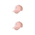 thumbnail image 1 of mmirethe Classic Baseball Hat With Ring Decor Adding Touch Of Style To Outfits Casual Pink 2Set, 1 of 6