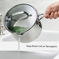 thumbnail image 5 of KitchenAid 3-Ply Base Stainless Steel Cookware Pots and Pans Set, 10 Piece, Brushed Stainless, 5 of 5