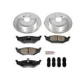 thumbnail image 3 of PowerStop Rear Z23 Evolution Sport Carbon-Fiber Ceramic Brake Pad and Drilled & Slotted Rotor Kit Fits: CHRYSLER Select Models K6266, 3 of 10