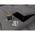 thumbnail image 3 of Reclinable Causeuse Harpaer, Gris, 3 of 3