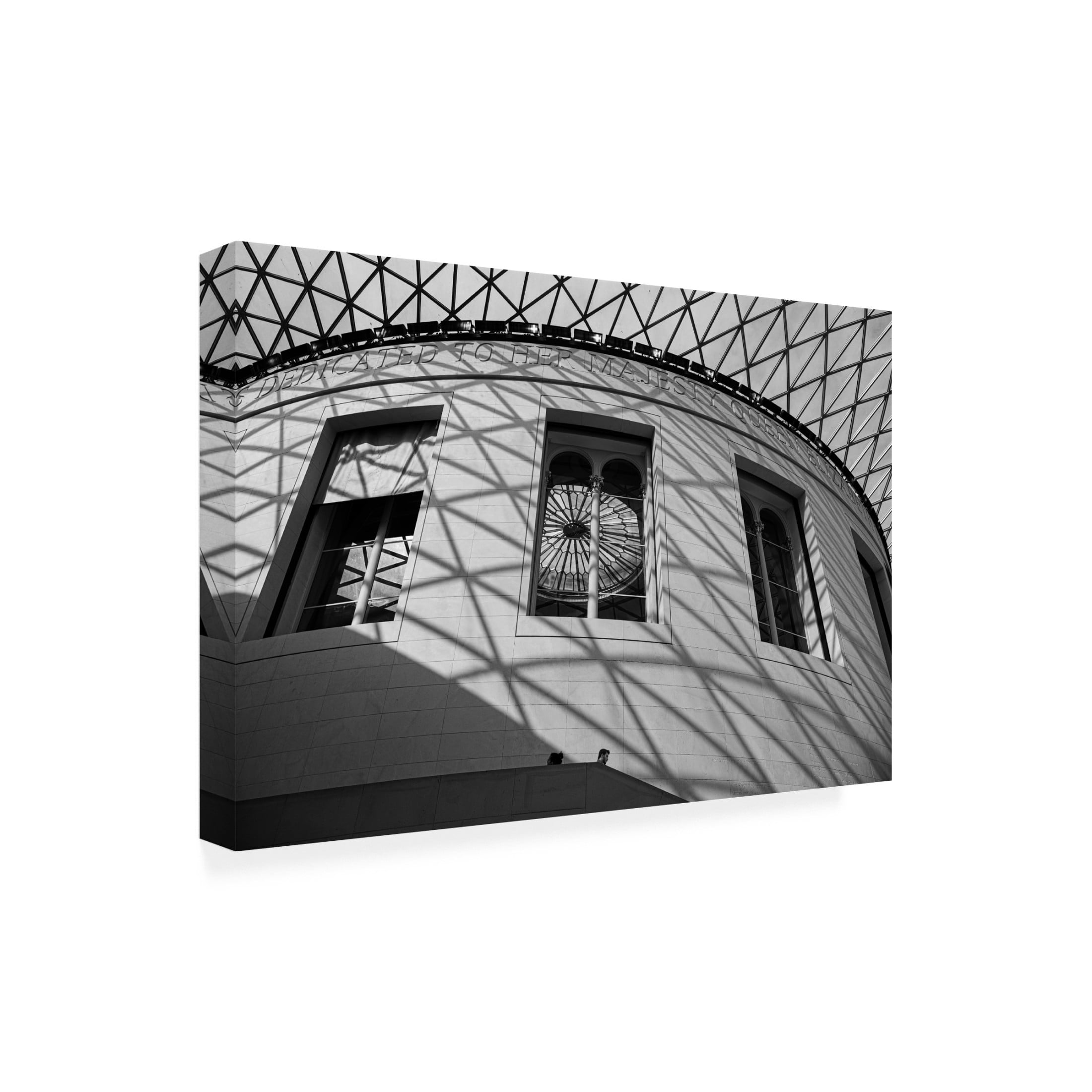 Trademark Fine Art Milan Uhrin In The Gallery Canvas Wall Art