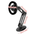 thumbnail image 3 of Cell Phone Automobile Cradles,Car Phone Holder, Mount Phone Mount For Car,Phone Holder For Desk,Phone Holder For Shower,Universal 360° PRO,Magnetic Suction Phone All Metal Car Navigation Foldable Car, 3 of 9