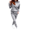 thumbnail image 5 of Migroa Perfect Gift Set for Men | Matching Hoodie & Relaxed Fit Joggers | Cozy Loungewear & Travel Sweatsuit Under $20, Grey Xl, 5 of 9