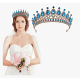 thumbnail image 1 of Xtellar Coronas Reina Para Niña Princesa Tiaras De Boda Tocado Novia, 1 of 1