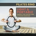 thumbnail image 4 of BESTSKY Pilates for Women 15 Inch Pilates Circle with Padded Handles Yoga s Lightweight Pilates s Fitness Circle, 4 of 6