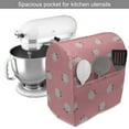 thumbnail image 2 of Sheep Stand Mixer Cover, Cartoon Style Repetitive Fluffy Animals Farm Creatures, Kitchen Appliance Organizer Bag Cover with Pockets, 5 Quarts, Pink Grey, by Ambesonne, 2 of 4