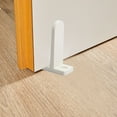 thumbnail image 3 of Sylvtty 4Pcs Siding Closet Door Floor Guides Simple Installation Universal Sliding Cabinet Door Bottom Guide with Screws Set, 3 of 7