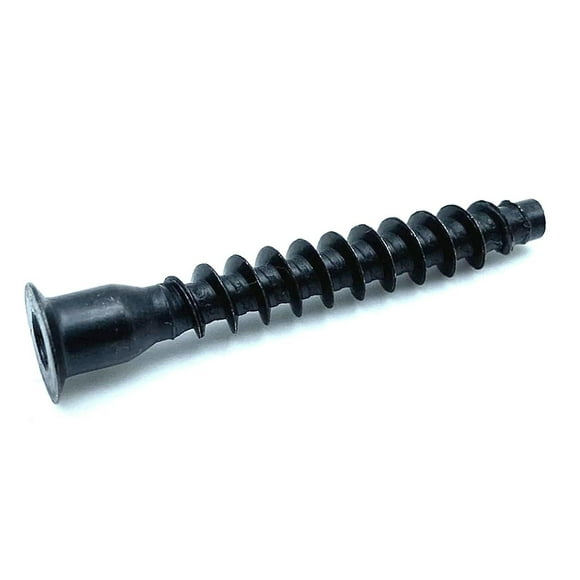 Assembly Screws | Lot Of 100 Countersunk Head Wood Screws | 7x50 Mm | In Galvanized Steel | Black Color Screws For 4 Allen Keys