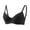 Black, variant on Women Underwire Bra Padded Cup Wide Strap Back-Closure Secure Supportive Firm Fit Daily Commute Light Purple 85B