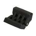 thumbnail image 2 of Pack 2 Black Polyamide Hinge Reinforced Plastic 48x49mm Italian Concealed Fixing, 2 of 4