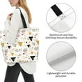 thumbnail image 2 of Yiaed Geometric Triangle Print Handbag for Women Tote Purse Shoulder Bag Large Fashion Hobo Purse Handbag Shopping Tote, 2 of 5