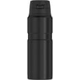 thumbnail image 2 of Thermos Vacuum Insulated Stainless Steel 24 oz Beverage Bottle, Black, 2 of 6
