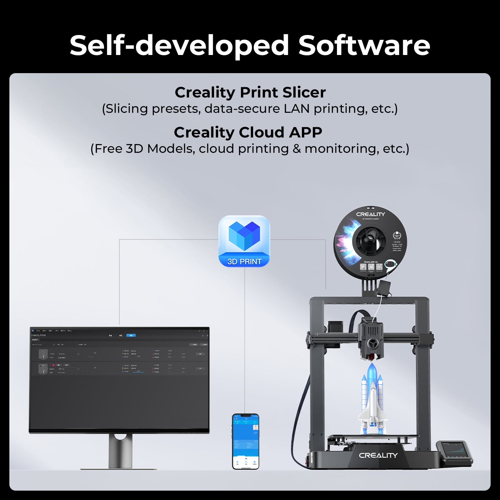 Creality Ender-3 V3 KE 3D Printer