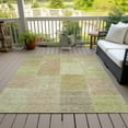 thumbnail image 6 of Addison Rugs Chantille Indoor/Outdoor Transitional Patchwork Aloe Washable Rectangle Rug, 10' x 14', 6 of 6