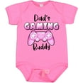 thumbnail image 3 of Inktastic Dad's Gaming Buddy Pink Controller Boys or Girls Baby Bodysuit, 3 of 5