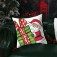 thumbnail image 6 of Dmlowu Christmas Pillow Covers - Luxury Warm Christmas Pillow Covers 18x18 for Couch, Merry Christmas Throw Pillows for Holiday Party Christmas Decorations, 6 of 7