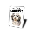 thumbnail image 4 of Havanese Welcome To Personalized Aluminum Metal Decor Sign - 10x14 inches, 4 of 4
