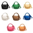 thumbnail image 3 of Minnieouse Bolsas para cadáveres cruz de cuero de PU marrón negro compactas y portátiles para un fácil acceso al color disponible Bolsas de mensajero y de hombro caqui, 3 of 6