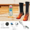 thumbnail image 4 of Heated Socks For Men Women Under $5! Kadlawus Heating Socks for Men Women, Electric Warm Socks with USB Charging, Temperature Control Thermal Socks for Winter, Long Tube Heated Socks, 4 of 9
