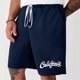 thumbnail image 2 of Mens Casual Shorts Lace-Up Elástico Cintura Bolsillo Ejercicio Fitness Hogar Pantalones de Media Longitud para Diario, 2 of 5