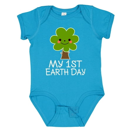 

Inktastic My 1st Earth Day 2022 Gift Baby Boy or Baby Girl Bodysuit