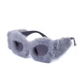 thumbnail image 1 of Women Plush Fuzzy Cat Eye Sunglasses, 1 of 5