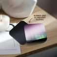 thumbnail image 4 of 3drose, Europe, North Iceland, Near Akureyri. Purple and Green Northern Lights, Set of 8 Coasters - Soft, 4 of 7