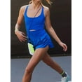 thumbnail image 4 of Women Solid Color Cami Playsuits Sleeveless Sports Short Jumpsuits Summer, 4 of 9
