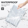 UCGOU Bubble Mailers 4x8 Inch White 50 Pack Usable Size 4x7 Inch Padded