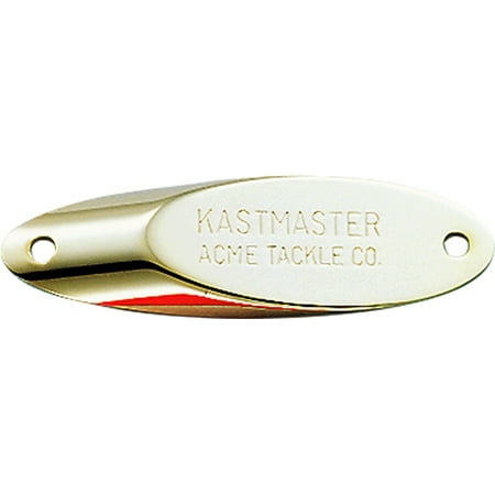Acme Kastmaster Lure with Buck Tail Teaser, Gold, 1/4-Ounce (Best Whitetail Buck Lures)