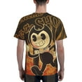 thumbnail image 5 of Unisex Bendy And The Ink Machine 3d Graphic Print Shirts For Mens Womens Casual Short Sleeve Tee Shirts Top, 5 of 7