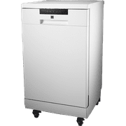 RCA 18" Portable Dishwasher in White RDW1809