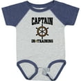 thumbnail image 3 of Inktastic Captain in Training Boys or Girls Baby Bodysuit, 3 of 5