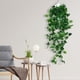 thumbnail image 5 of Decoración interior de pared colgante verde artificial, plástico verde, flor, verde falso, hiedra verde falsa, planta colgante, decoración interior B, 5 of 6