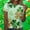 #047-Green, variant on Haivin Women's St. Patrick's Day Print T-Shirt, Loose Fit Round Neck, Soft Cotton Breathable Top for Casual Wear and Holiday Celebration