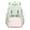 Light Green, variant on gcong Stylish Plaid Lightweight School Backpack For Large Capacity Bookbag Beige