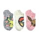 Pokemon Women's Print No Show Socks, 3-Pack, Shoe Size 4-10