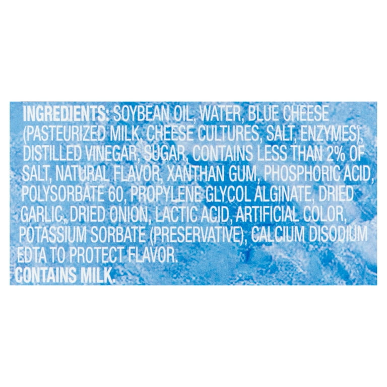 Great Value Blue Cheese Salad Dressing & Dip, 16 fl oz