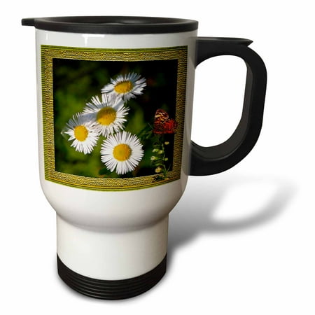 

Butterfly and Wild Daisies 14oz Stainless Steel Travel Mug tm-11567-1