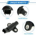 thumbnail image 3 of Sensores de posición del cigüeñal de metal plástico negro de 1 Pc para Ford Focus 2.0 2000-2003, 3 of 6